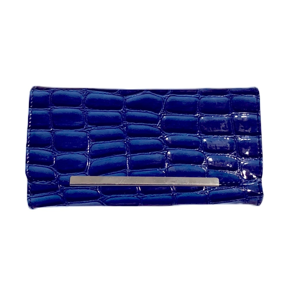 D.Fushion Faux Crocodile Wallet